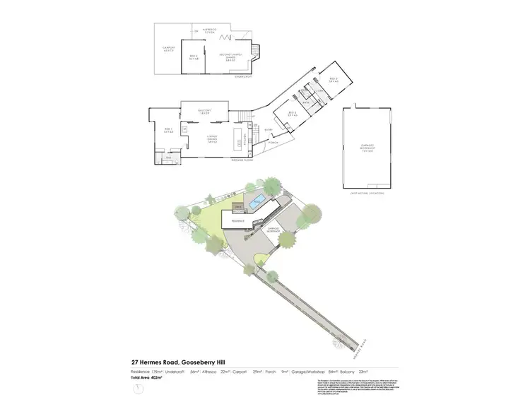 Floorplan of Homely house listing, 27 Hermes Road, Gooseberry Hill WA 6076