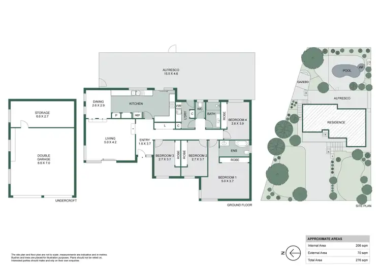 Floorplan of Homely house listing, 10 Blenheim Place, Swan View WA 6056