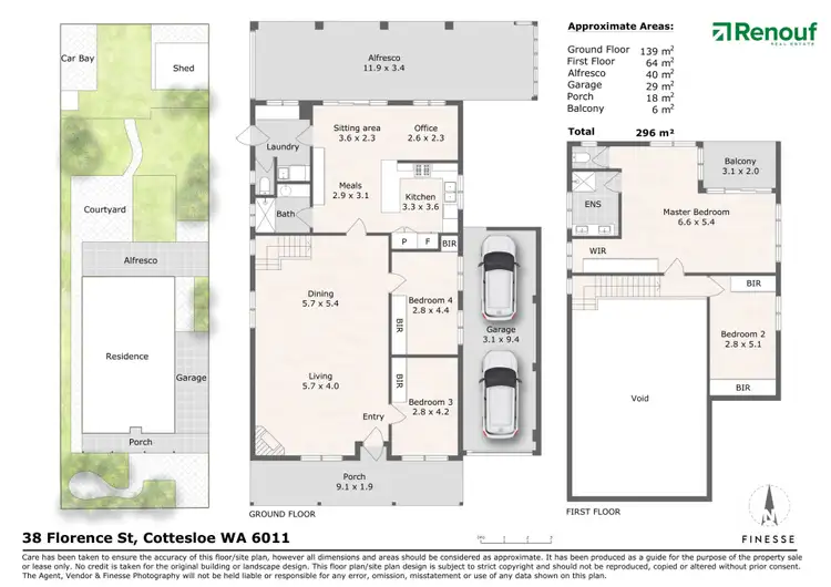 Floorplan of Homely house listing, 38 Florence, Cottesloe WA 6011