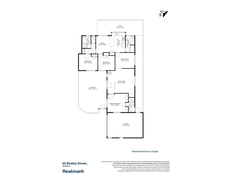 Floorplan of Homely house listing, 65 Riseley Street, Ardross WA 6153