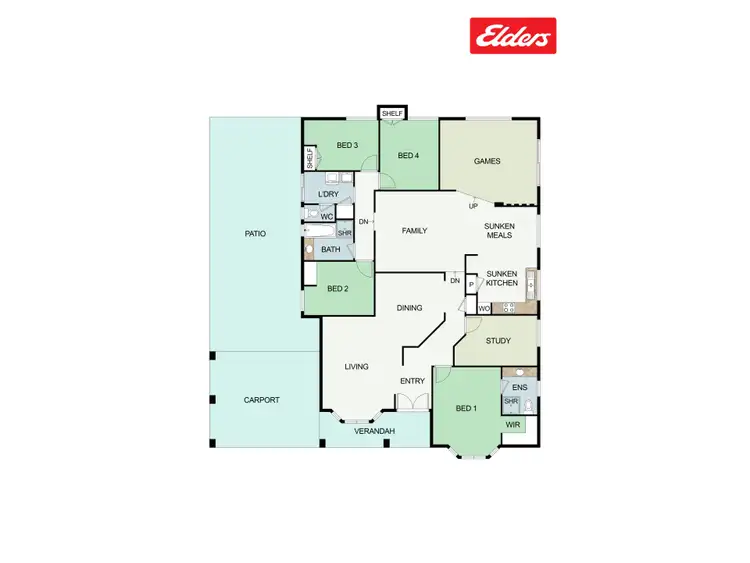 Floorplan of Homely house listing, 9 Minigwal Loop, Waikiki WA 6169