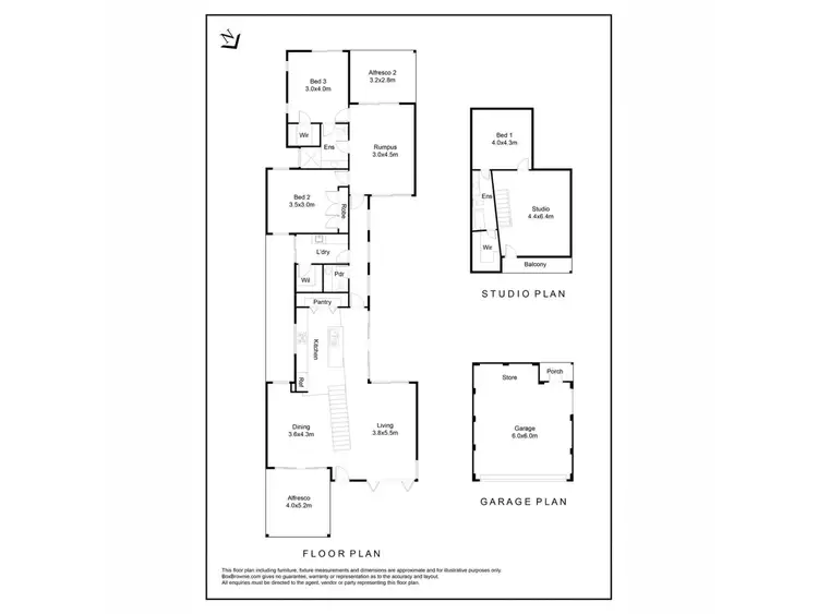 Floorplan of Homely house listing, 12a Wincanton Road, Karrinyup WA 6018
