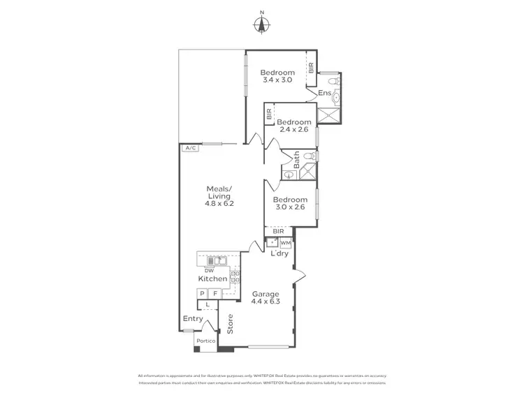 Floorplan of Homely house listing, 33A Markham Way, Balga WA 6061