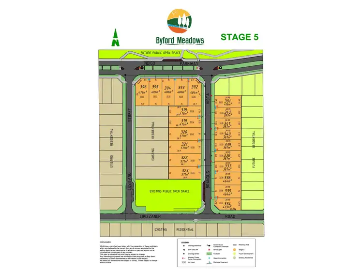Floorplan of Homely land listing, Lot 501, Hackney Loop, Byford WA 6122