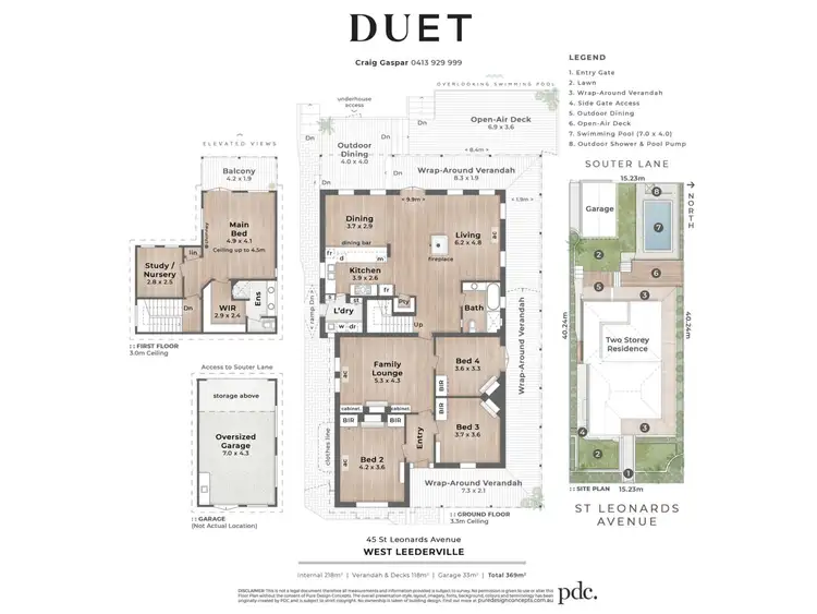 Floorplan of Homely house listing, 45 St Leonards Avenue, West Leederville WA 6007