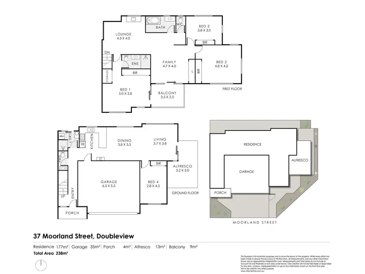 Floorplan of Homely house listing, 37 Moorland Street, Doubleview WA 6018