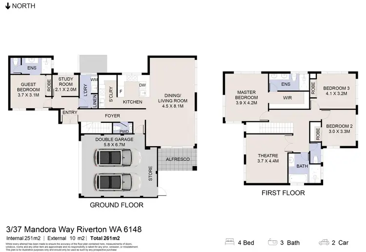 Floorplan of Homely house listing, 3/37 Mandora Way, Riverton WA 6148