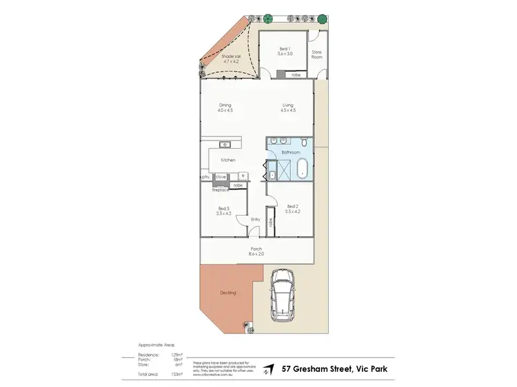 Floorplan of Homely house listing, 57 Gresham Street, Victoria Park WA 6100