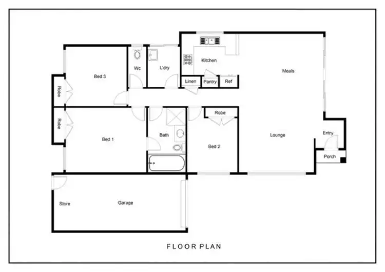 Floorplan of Homely villa listing, 8D Wilcock Avenue, Balcatta WA 6021
