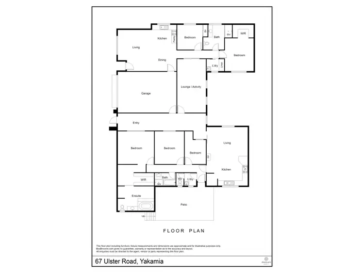 Floorplan of Homely house listing, 67 Ulster Road, Yakamia WA 6330