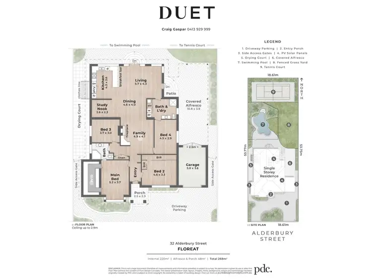 Floorplan of Homely house listing, 32 Alderbury Street, Floreat WA 6014