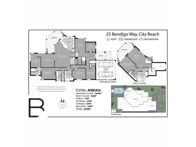 Floorplan of Homely house listing, 25 Bendigo Way, City Beach WA 6015