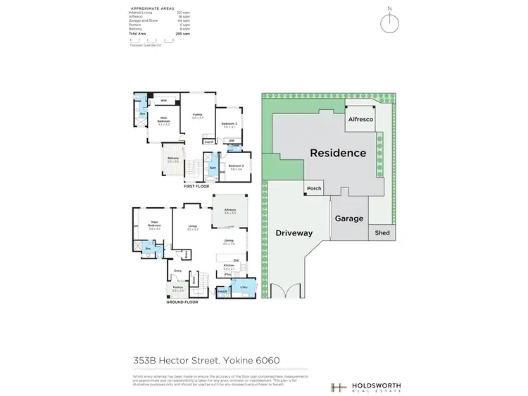 Floorplan of Homely house listing, 353B Hector Street, Yokine WA 6060