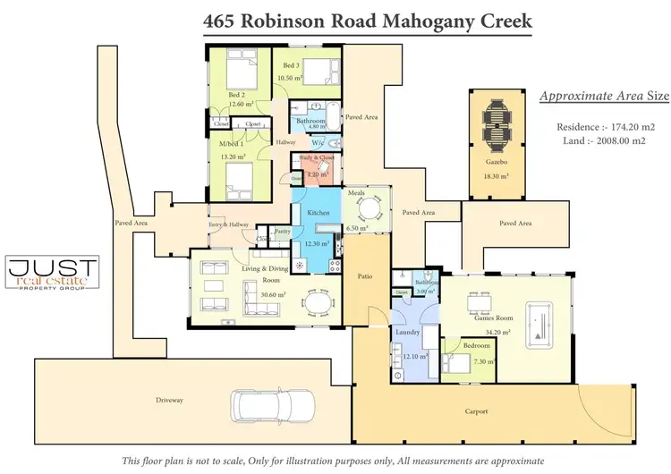 Floorplan of Homely house listing, 465 Robinson Road, Mahogany Creek WA 6072