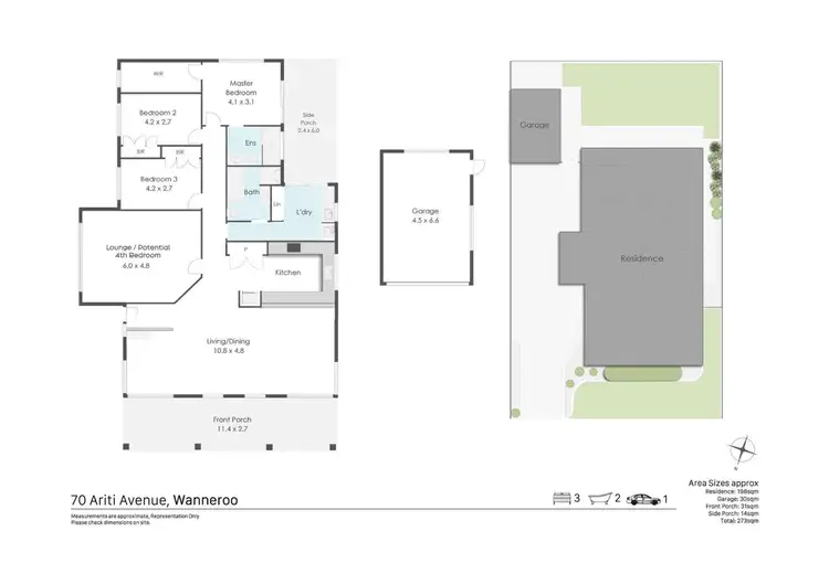 Floorplan of Homely house listing, 70 Ariti Avenue, Wanneroo WA 6065