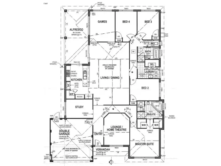 Floorplan of Homely house listing, 39 Heritage Park Drive, Baldivis WA 6171