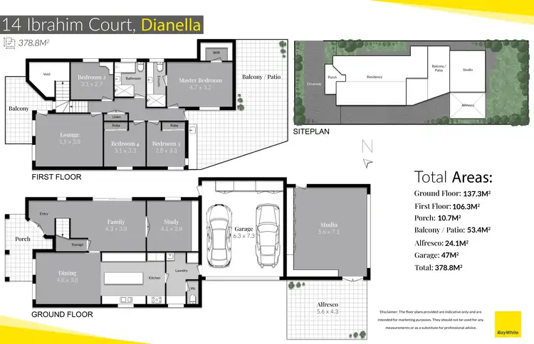 Floorplan of Homely house listing, 14 Ibrahim Court, Dianella WA 6059