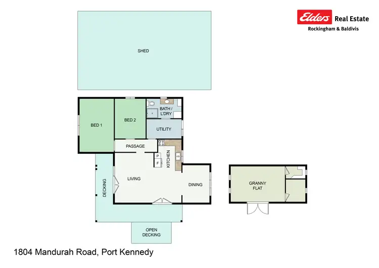 Floorplan of Homely house listing, 1804 Mandurah  Road, Port Kennedy WA 6172