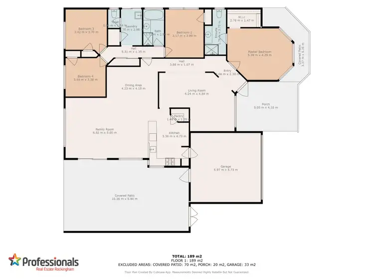 Floorplan of Homely house listing, 7 Menora Loop, Warnbro WA 6169