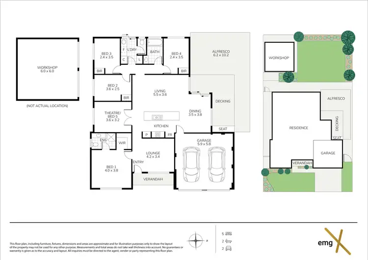 Floorplan of Homely house listing, 35 GLASTONBURY ST, Leda WA 6170