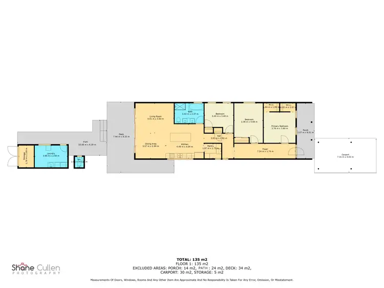 Floorplan of Homely house listing, 39 Collins Street, Piccadilly WA 6430