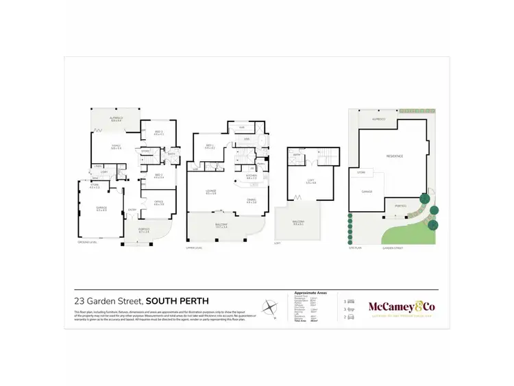 Floorplan of Homely house listing, 23 Garden Street, South Perth WA 6151