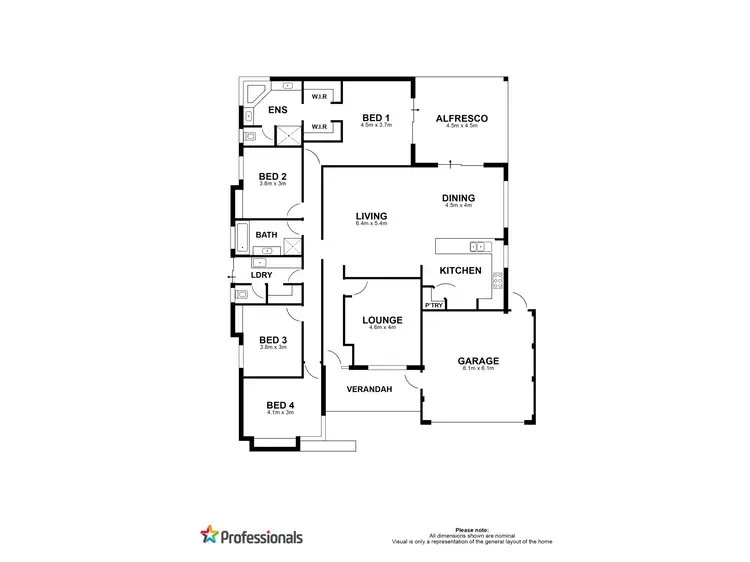 Floorplan of Homely house listing, 50 Concord Terrace, Atwell WA 6164