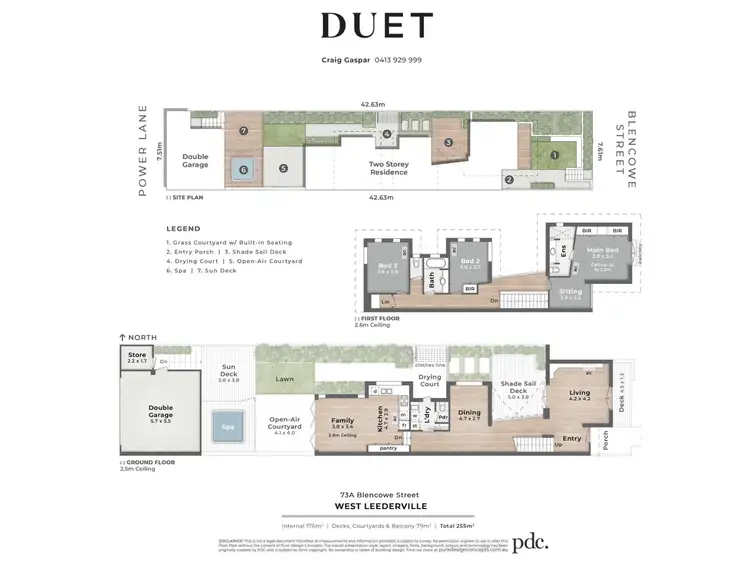 Floorplan of Homely house listing, 73A Blencowe Street, West Leederville WA 6007