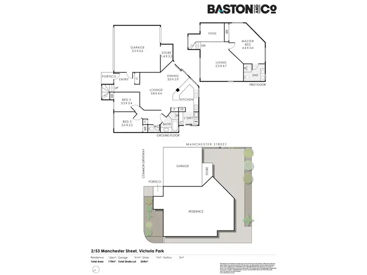Floorplan of Homely townhouse listing, 2/53 Manchester Street, Victoria Park WA 6100