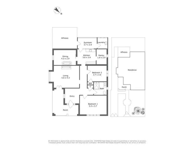 Floorplan of Homely house listing, 137 Tenth Avenue, Inglewood WA 6052