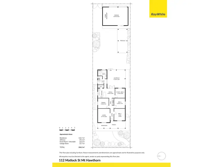 Floorplan of Homely house listing, 112 Matlock Street, Mount Hawthorn WA 6016
