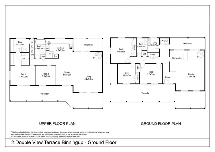 Floorplan of Homely house listing, 2 Double View Terrace, Binningup WA 6233