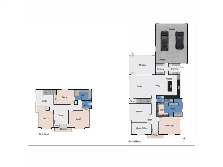 Floorplan of Homely house listing, 34 Garners Way, Burns Beach WA 6028
