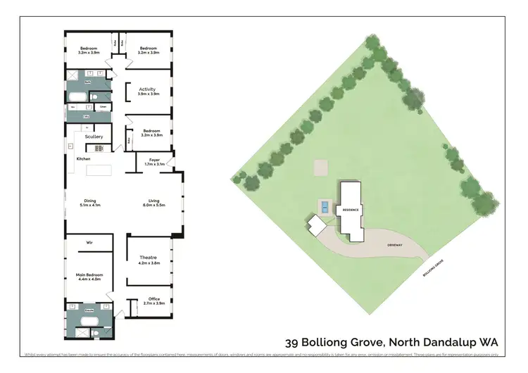 Floorplan of Homely house listing, 39 Bolliong Grove, North Dandalup WA 6207
