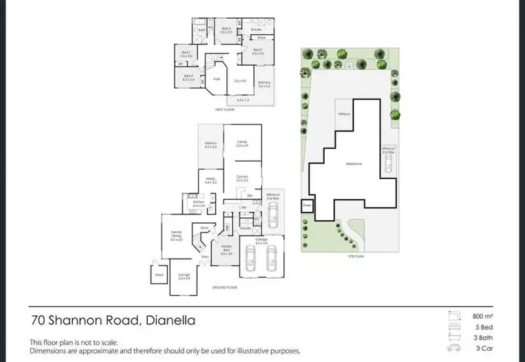 Floorplan of Homely house listing, 70 Shannon Road, Dianella WA 6059