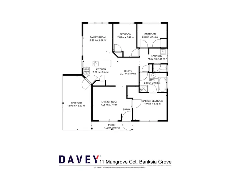 Floorplan of Homely house listing, 11 Mangrove Cct, Banksia Grove WA 6031