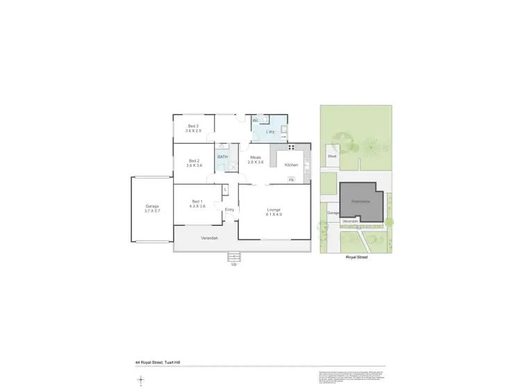 Floorplan of Homely house listing, 44 Royal Street, Tuart Hill WA 6060