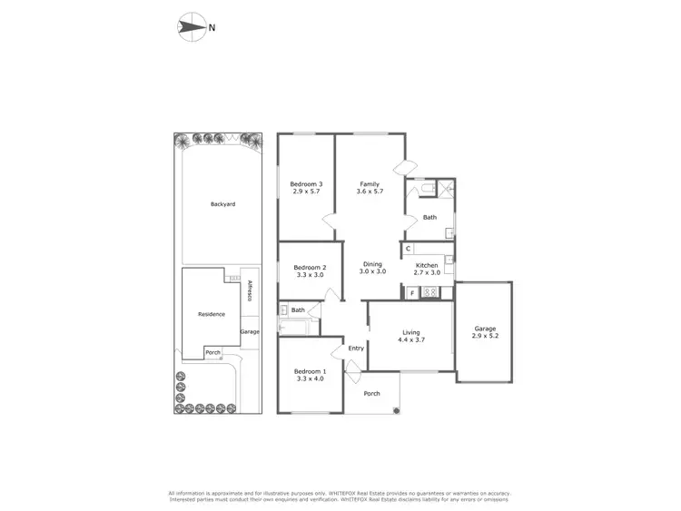 Floorplan of Homely house listing, 213 Flamborough Street, Doubleview WA 6018