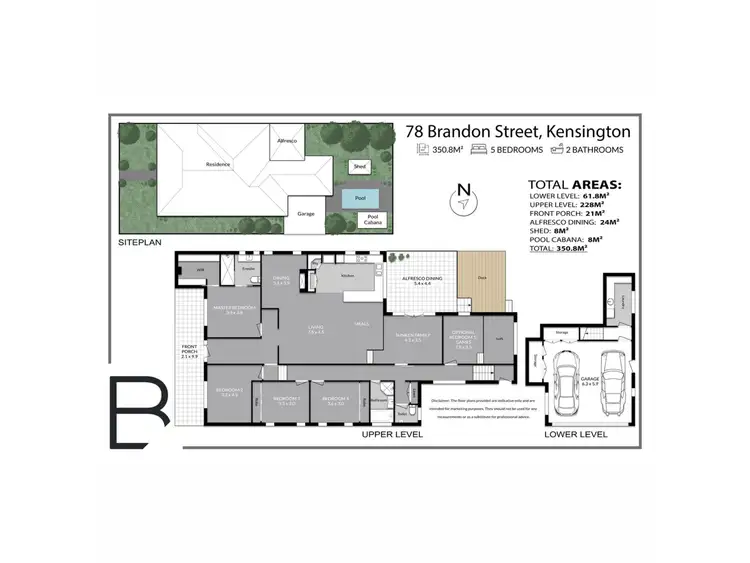 Floorplan of Homely house listing, 78 Brandon Street, Kensington WA 6151