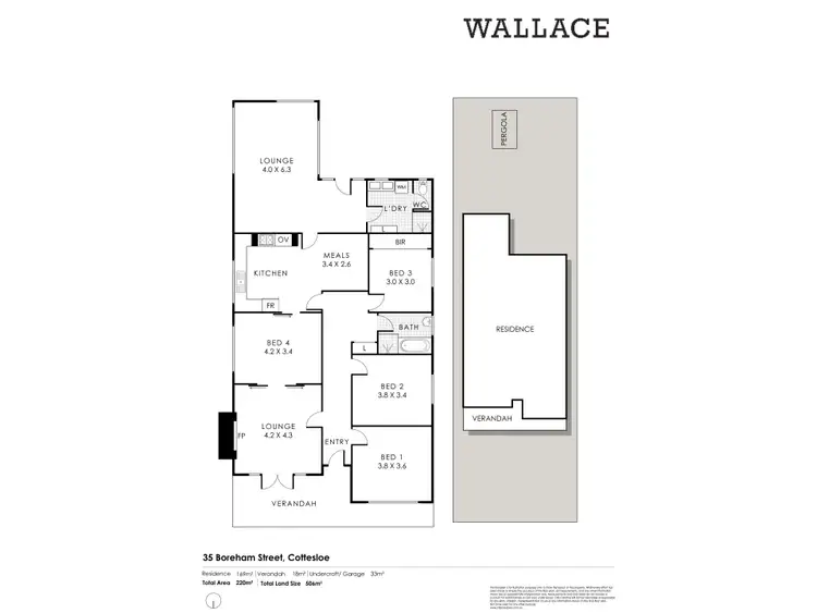 Floorplan of Homely house listing, 35 Boreham Street, Cottesloe WA 6011