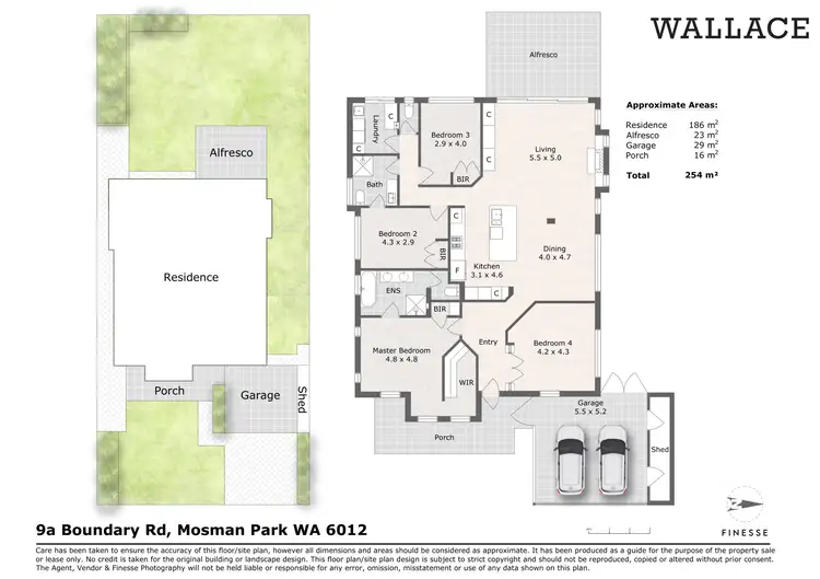 Floorplan of Homely house listing, 9A Boundary Road, Mosman Park WA 6012