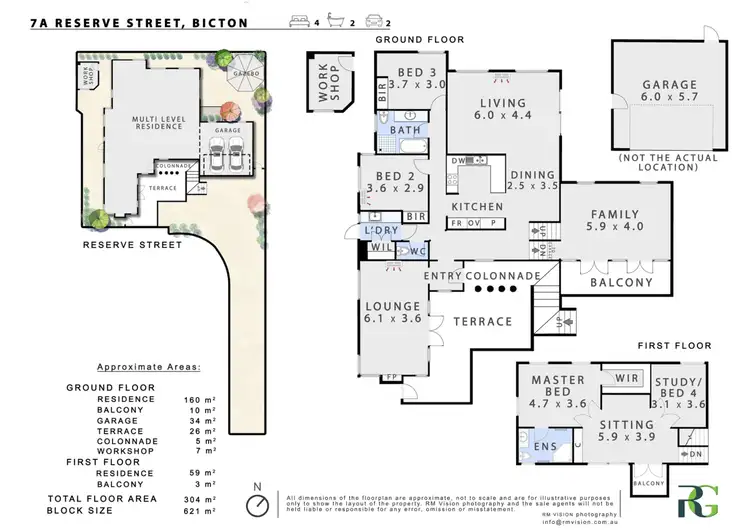 Floorplan of Homely house listing, 7A Reserve Street, Bicton WA 6157