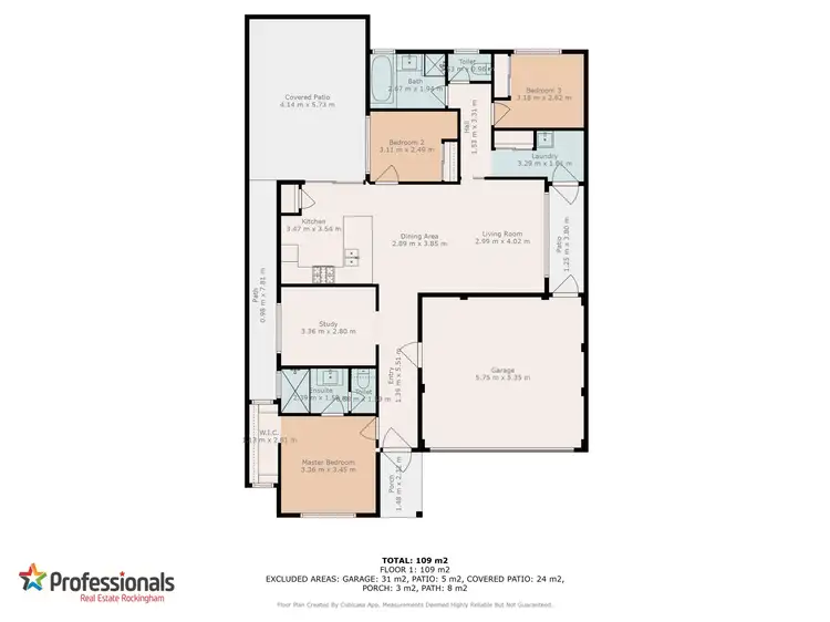 Floorplan of Homely house listing, 37 Calella Loop, Piara Waters WA 6112