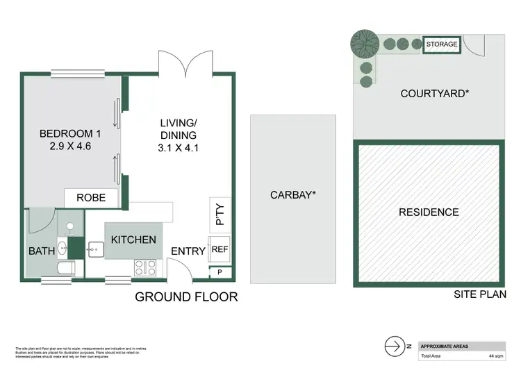 Floorplan of Homely unit listing, 6/583 William Street, Mount Lawley WA 6050