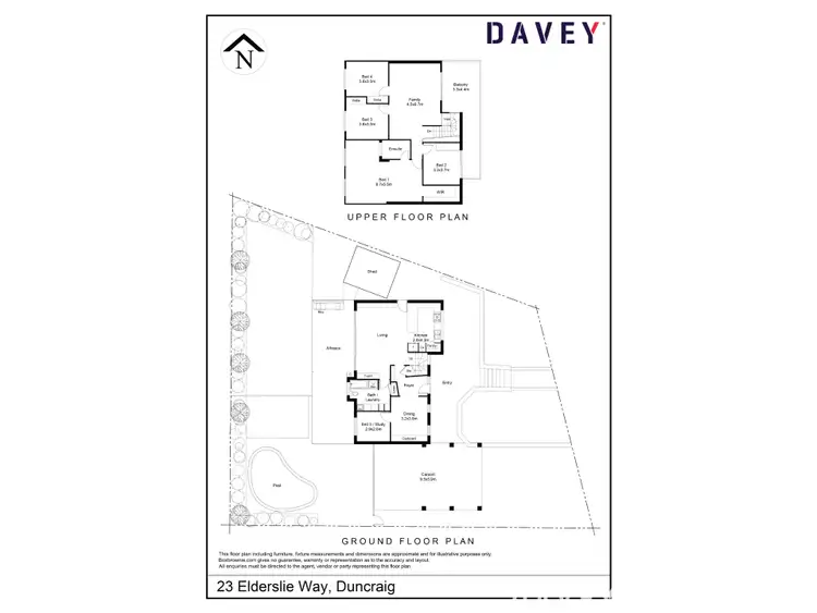 Floorplan of Homely house listing, 23 Elderslie Way, Duncraig WA 6023