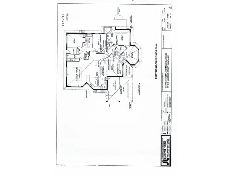 Floorplan of Homely house listing, 3 Chalmers Court, Mindarie WA 6030