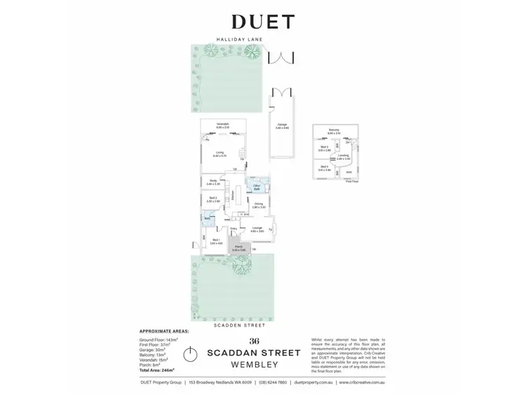 Floorplan of Homely house listing, 36 Scaddan Street, Wembley WA 6014