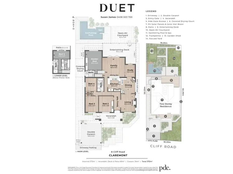 Floorplan of Homely house listing, 8 Cliff Road, Claremont WA 6010