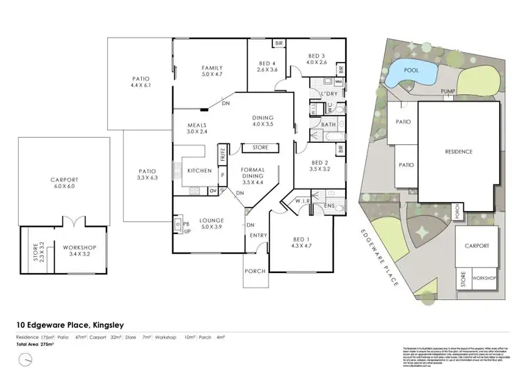 Floorplan of Homely house listing, Address available on request