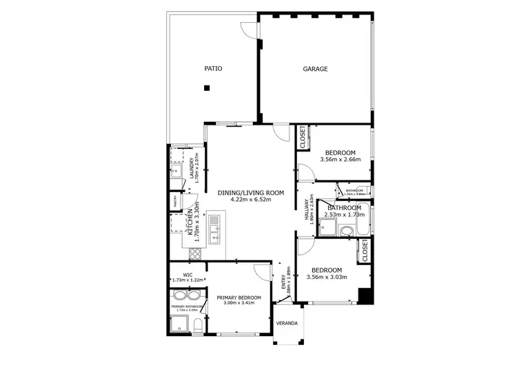 Floorplan of Homely house listing, 4/15 Davies Street, East Cannington WA 6107